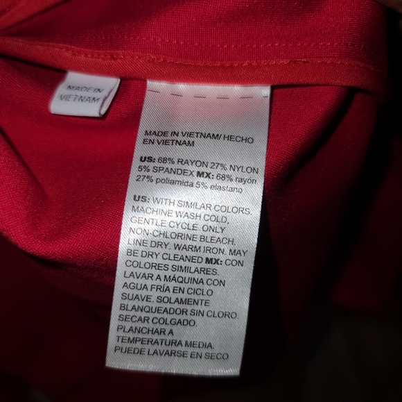 Red Blazer with Gold Buttons - Picture 7 of 8